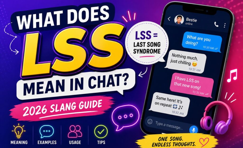 What Does LSS Mean in Chat