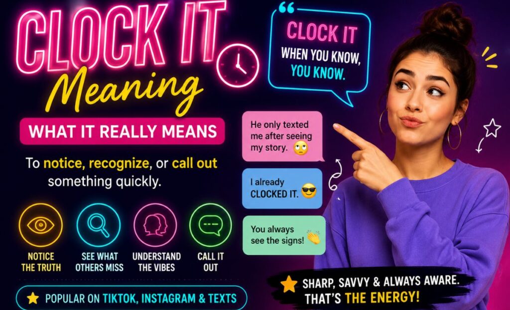 clock it meaning