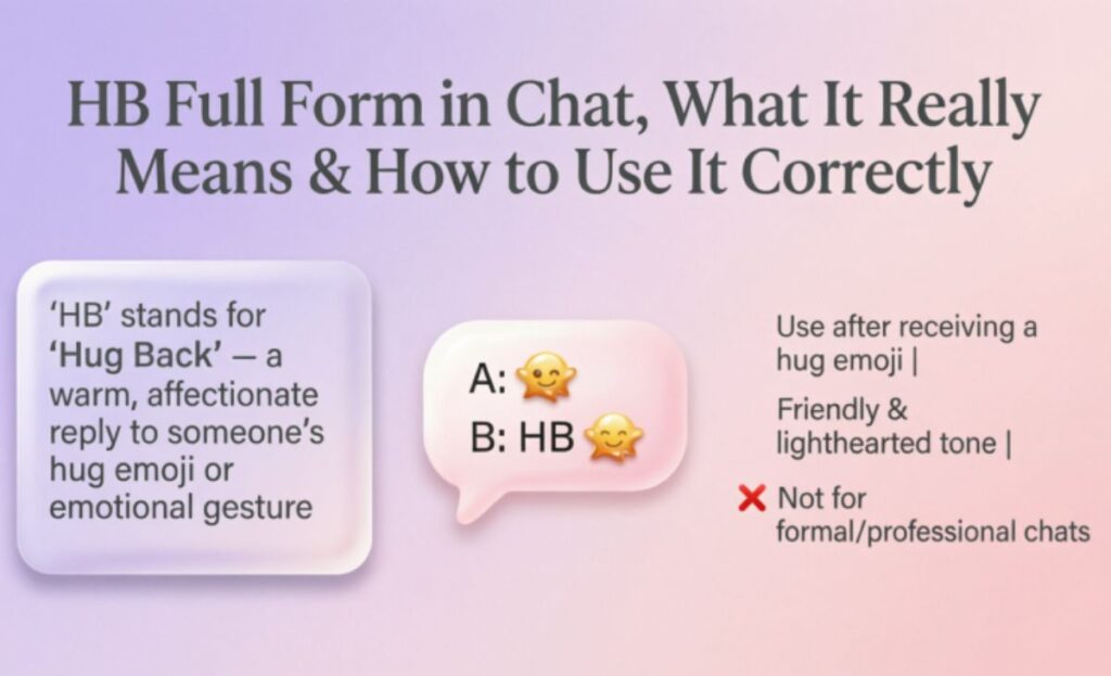 hb meaning in chat